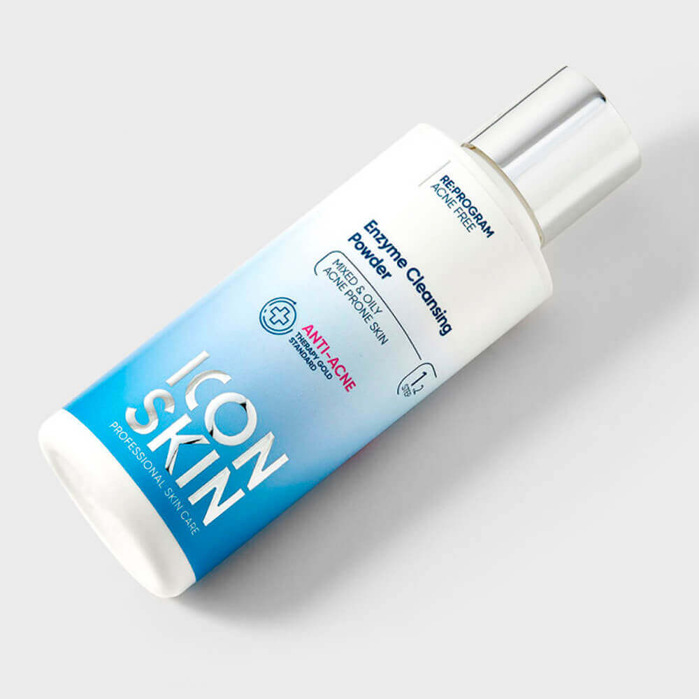 Энзимная пудра для проблемной кожи с BHA-кислотой ICON SKIN Enzyme Cleansing Powder