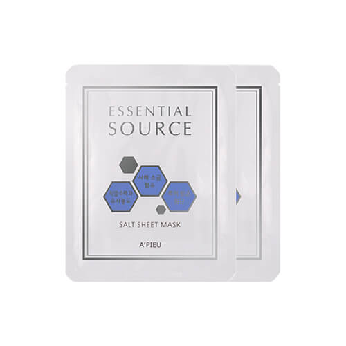 

Омолаживающая гидрогелевая маска с солью мертвого моря Apieu Essential Source Salt Sheet Mask