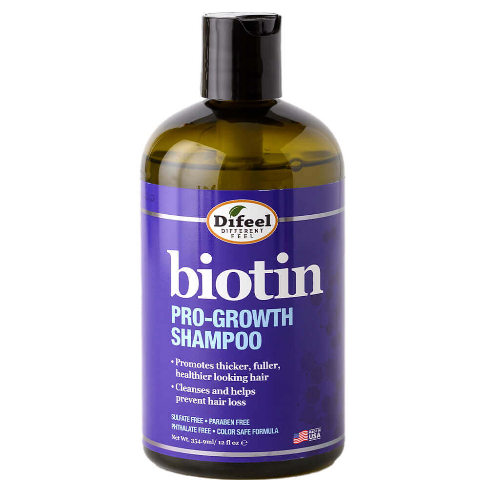 Защитный шампунь для роста волос с биотином Difeel Biotin Pro-growth Shampoo