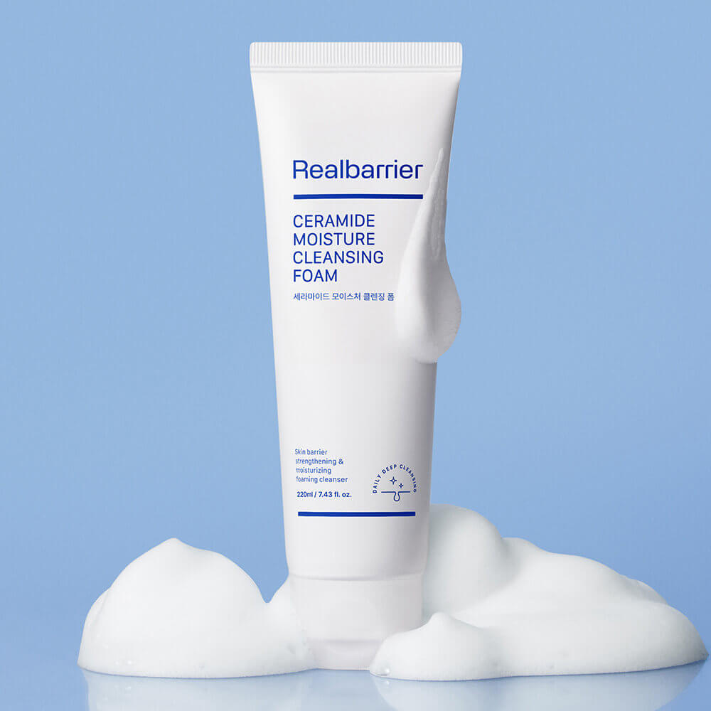 Увлажняющая пенка для умывания с церамидами Real Barrier Ceramide Moisture Cleansing Foam