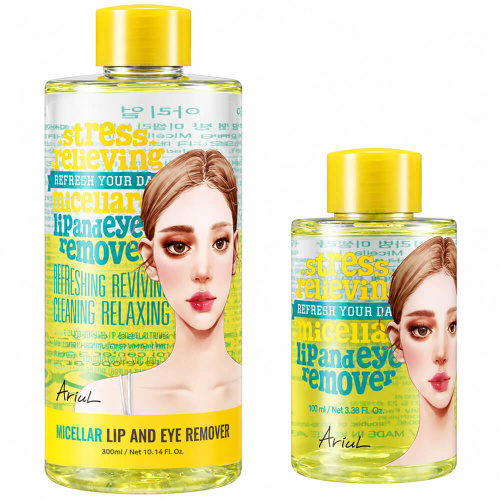 Средство для снятия макияжа с глаз и губ Ariul Stress Relieving Micellar Lip and Eye Remover