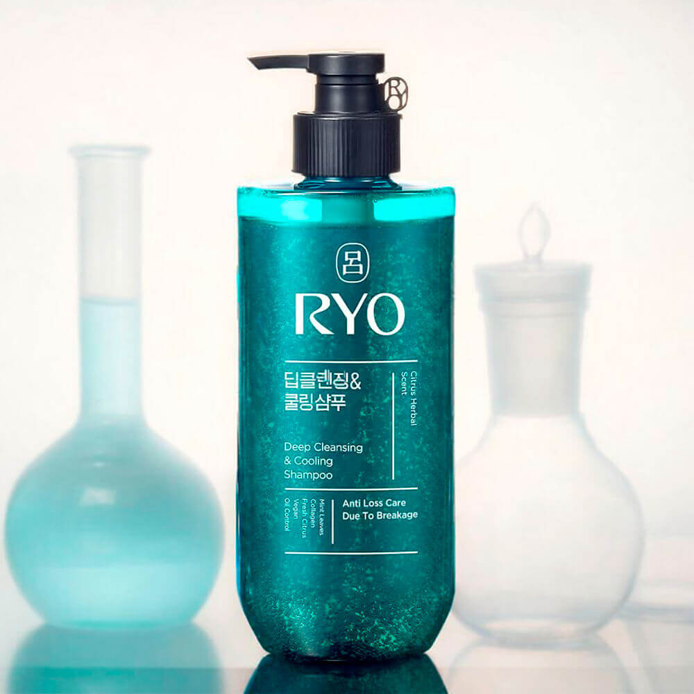 Шампунь для жирной кожи головы RYO Deep Cleansing & Cooling Shampoo