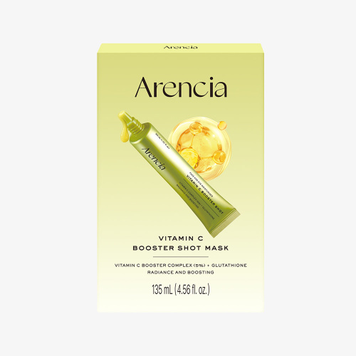 КОРОБКА Тканевая маска от пигментации с витамином C Arencia Vitamin C Booster Shot Mask