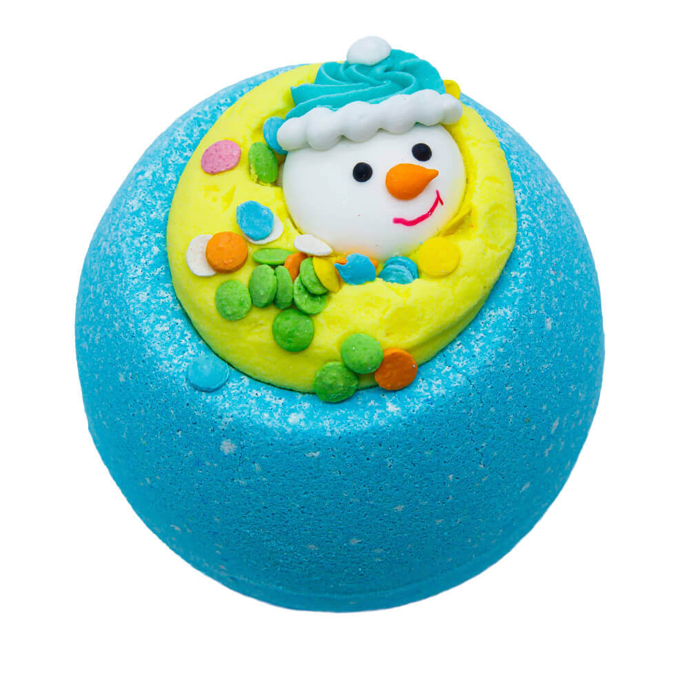 

Бомбочка для ванны с ароматом клубники Boomshop «Снежный друг»