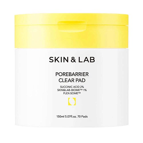 Очищающие пэды для сужения пор SKIN&LAB Porebarrier Clear Pad