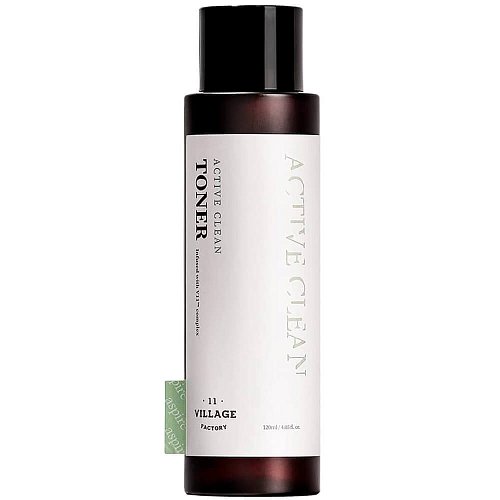 Кислотный тоник для жирной и проблемной кожи Village 11 Factory Active Clean Toner