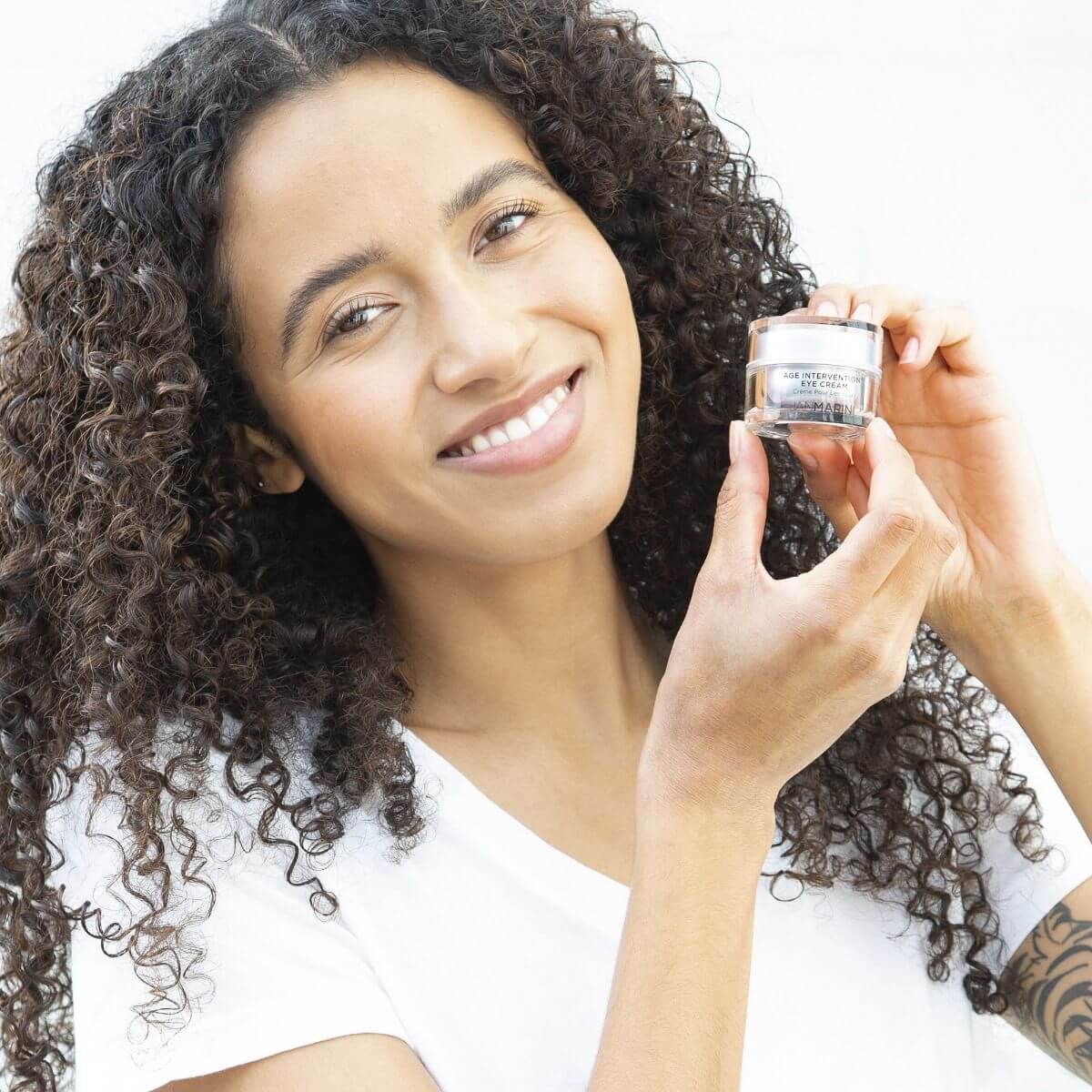 Антивозрастной крем вокруг глаз с пептидами для упругости Jan Marini Age Intervention Eye Cream 