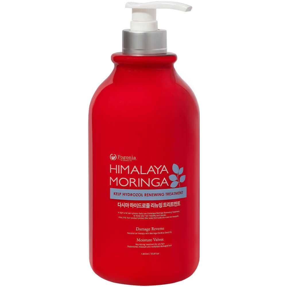 

Кондиционер с экстрактом ламинарии Pogonia Himalaya Moringa Kelp Hydrozol Renewing Treatment