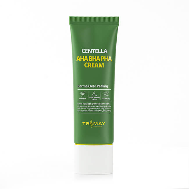 Обновляющий крем с кислотами и центеллой Trimay Aha Bha Pha Centella Cream