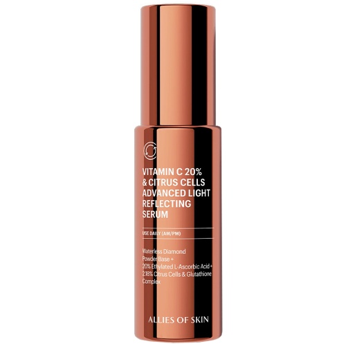 Сыворотка с 20% витамина C Allies Of Skin Vitamin C 20%&Citrus Cells Advanced Light Reflecting Serum