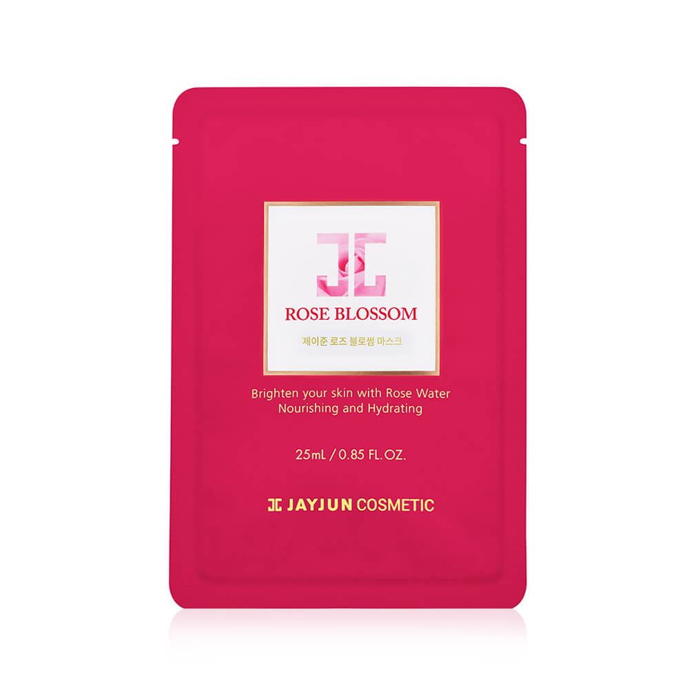 

Целлюлозная тканевая маска с розовой водой Jayjun Cosmetic Rose Blossom Mask