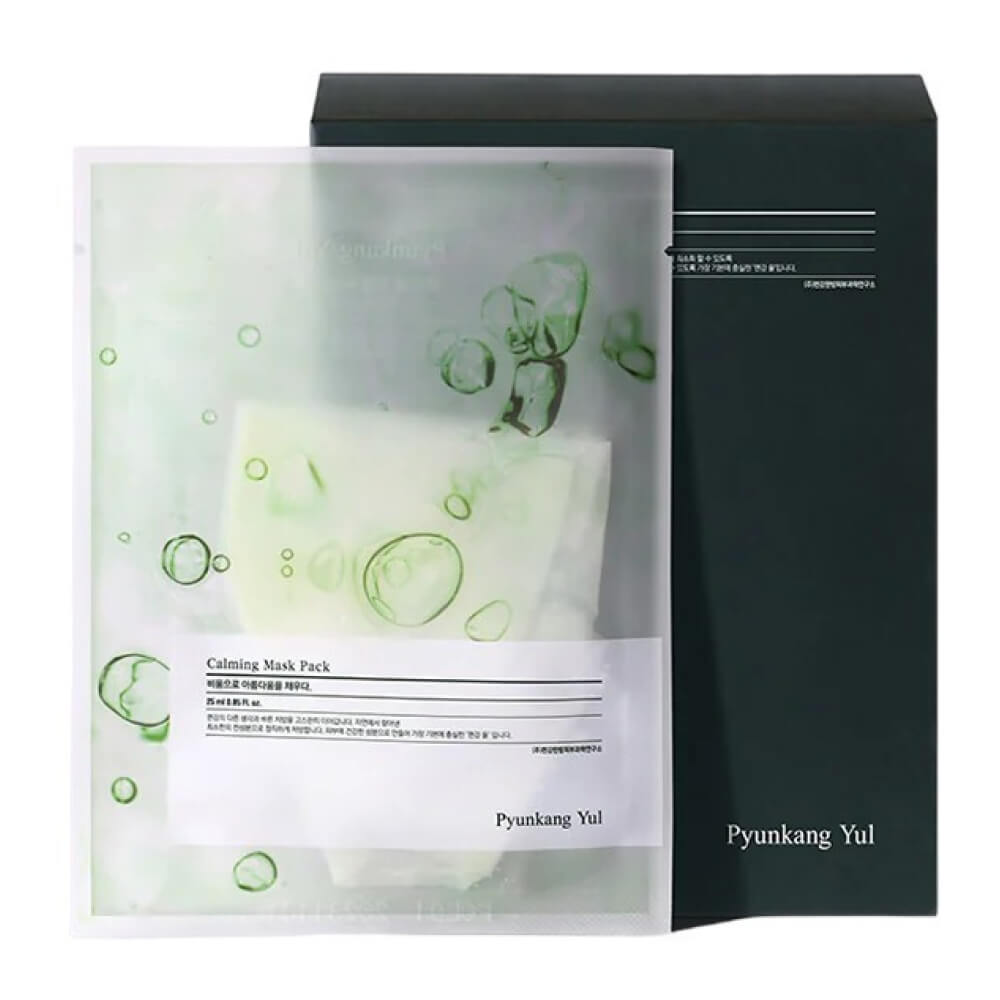 КОРОБКА Успокаивающая тканевая маска с экстрактом центеллы Pyunkang Yul Calming Mask Pack
