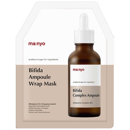Гидрогелевая маска с бифидобактериями Manyo Bifida Ampoule Wrap Mask
