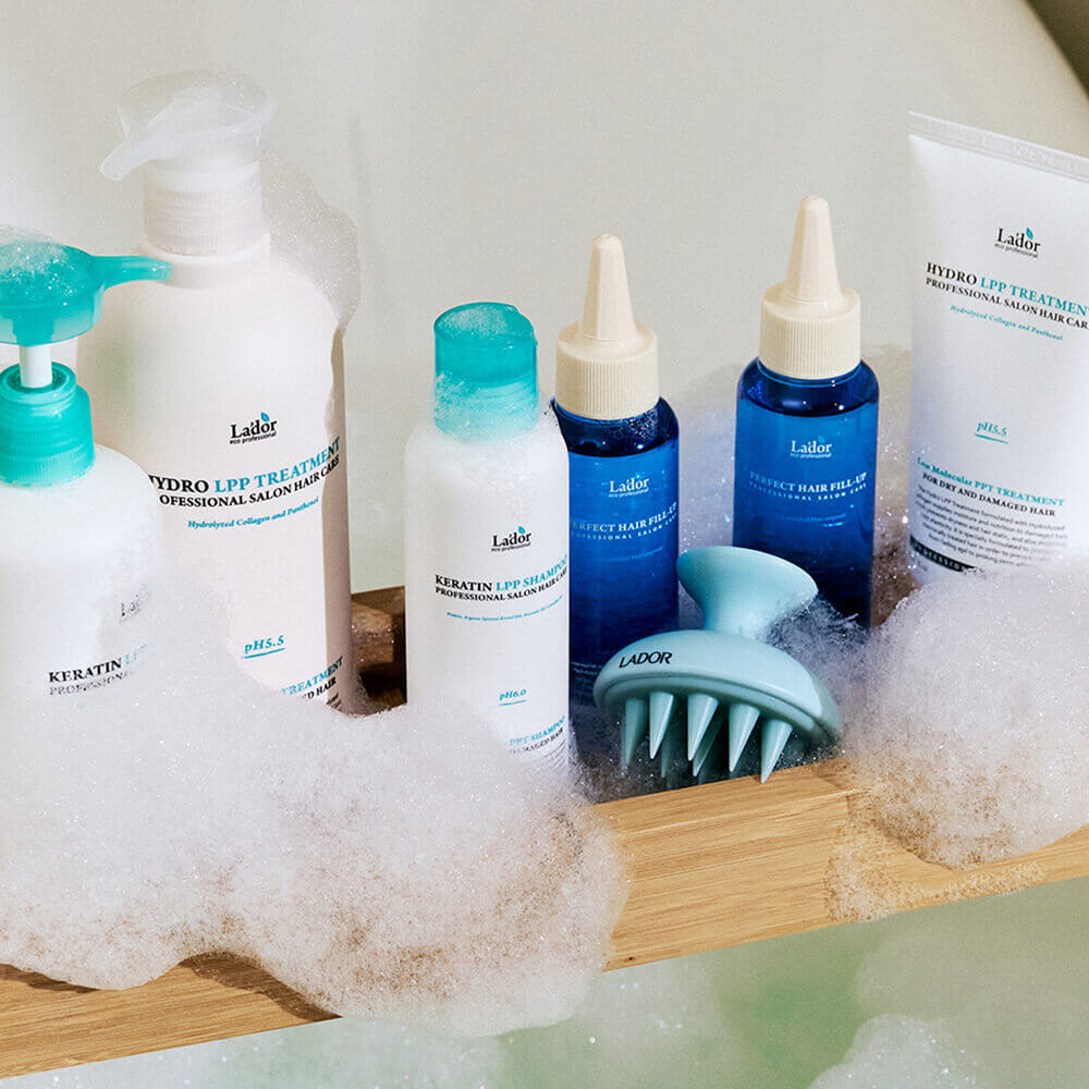 Маска для повреждённых и сухих волос с коллагеном Lador Hydro LPP Treatment