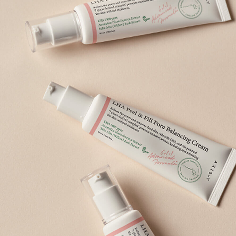 Мягкий пилинг-крем для лица AXIS-Y LHA Peel & Fill Pore Balancing Cream