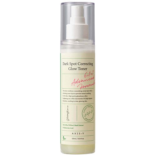 Осветляющий тонер-мист от постакне AXIS-Y Dark Spot Correcting Glow Toner