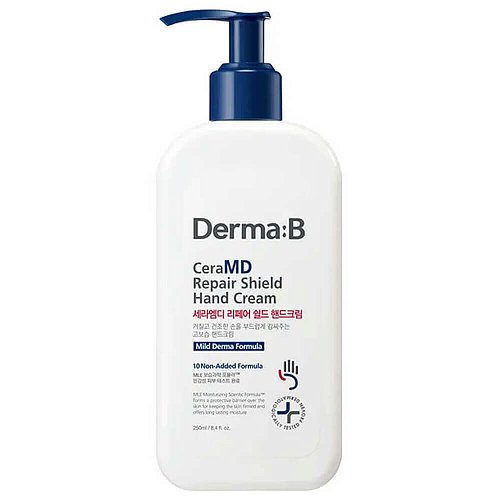 Восстанавливающий крем для рук с церамидами и маслами Derma:B CeraMD Repair Shield Hand Cream