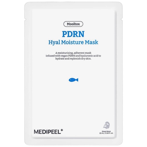 Увлажняющая тканевая маска с ПДРН MEDIPEEL Mooltox PDRN Hyal Moisture Mask