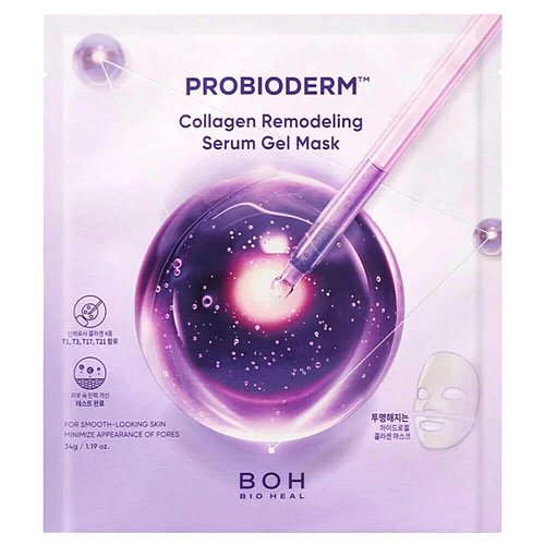 Гидрогелевая маска с коллагеном BIOHEAL BOH Probioderm Collagen Remodeling Serum Gel Mask
