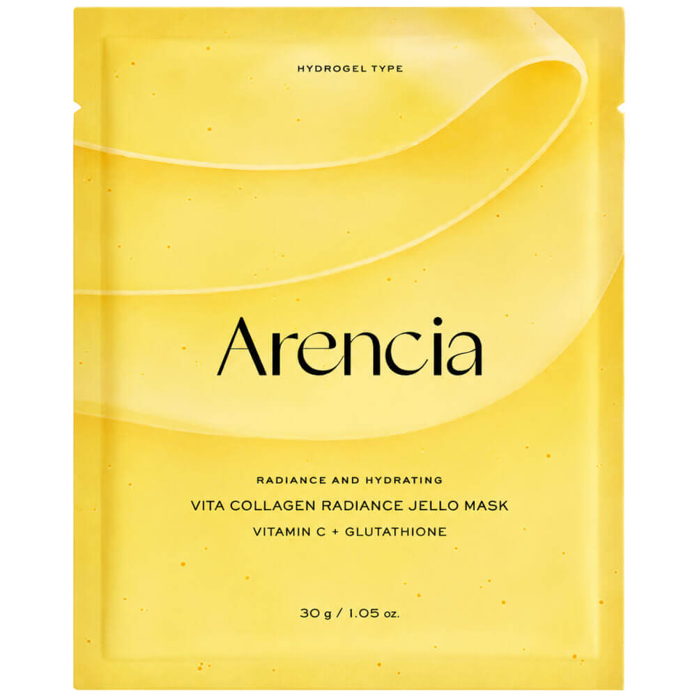 Гидрогелевая маска для сияния кожи с витамином С Arencia Vita Collagen Radiance Jello Mask