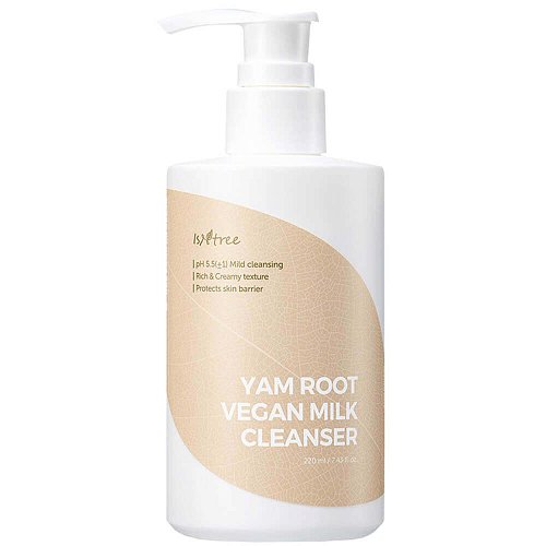 Очищающее молочко с корнем ямса IsNtree Yam Root Vegan Milk Cleanser