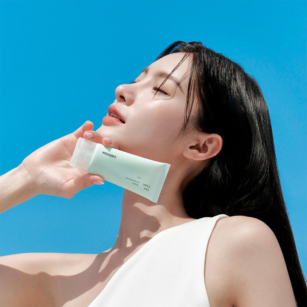 Лёгкий безмасляный крем с экстрактом центеллы Celimax The Real Cica Soothing Cream