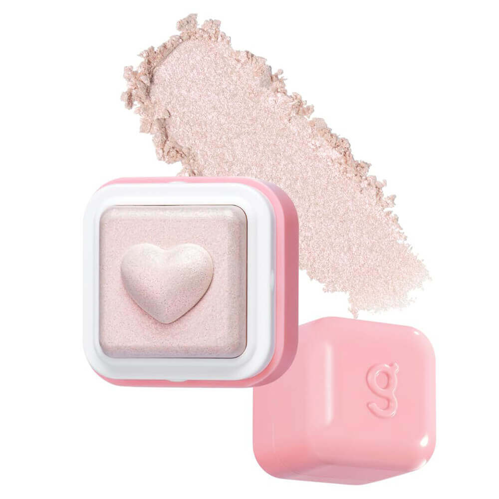 Компактный хайлайтер для лица colorgram Milk Bling Heartlighter 05 Spring Pink Blossom