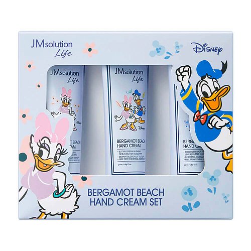 Подарочный набор кремов для рук с ароматом бергамота JMsolution Bergamot Beach Hand Cream Set 