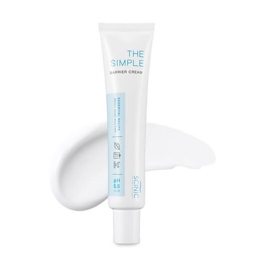 Успокаивающий крем для чувствительной кожи Scinic The Simple Calming Cream