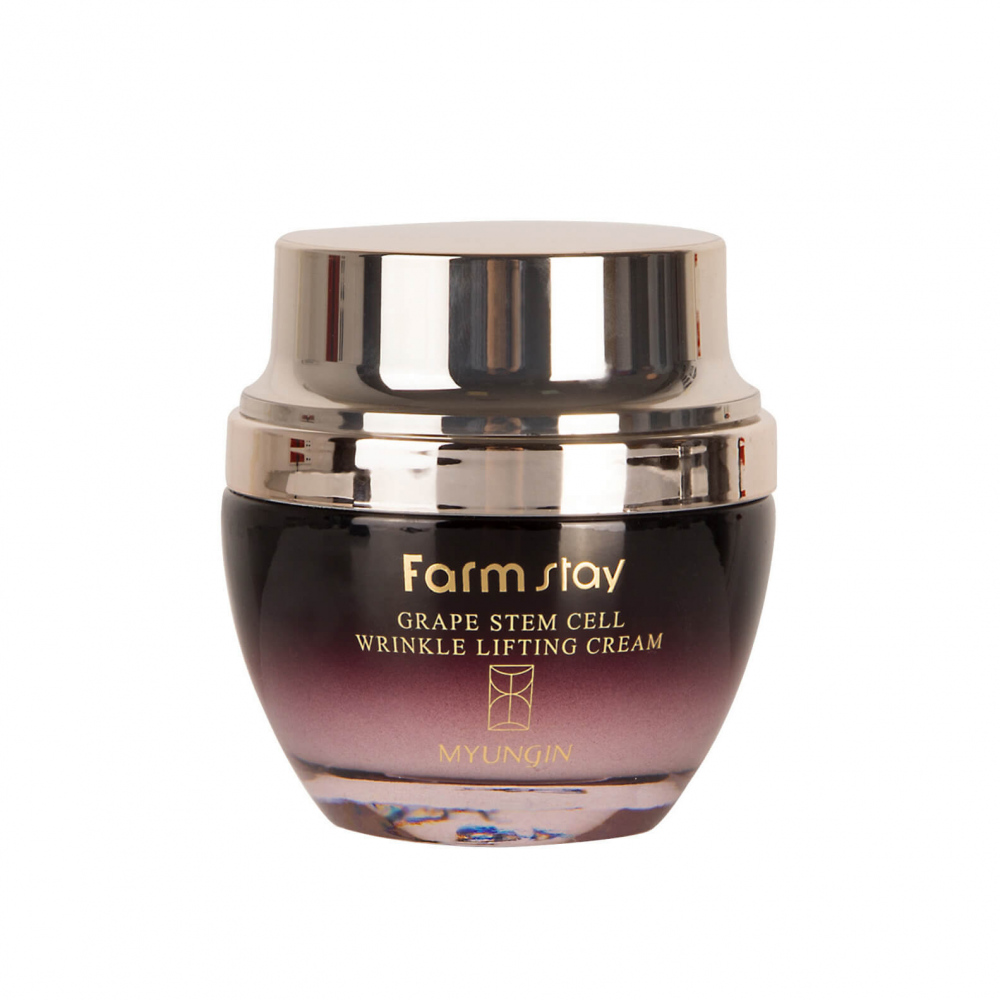 Омолаживающий лифтинг-крем со стволовыми клетками FarmStay Grape Stem Cell Wrinkle Lifting Cream