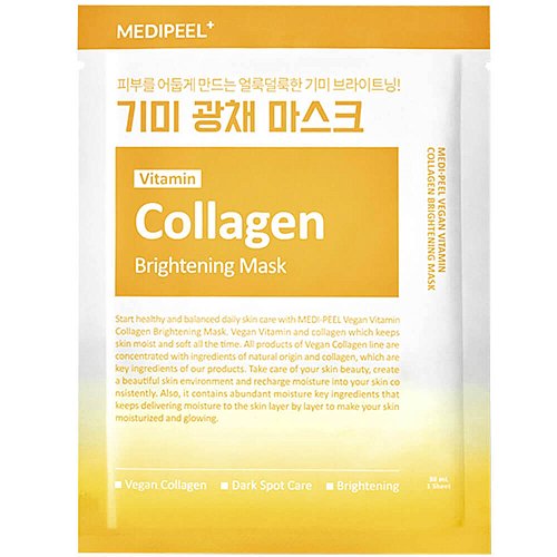 Осветляющая маска с витаминами и коллагеном MEDIPEEL Vitamin Collagen Brightening Mask