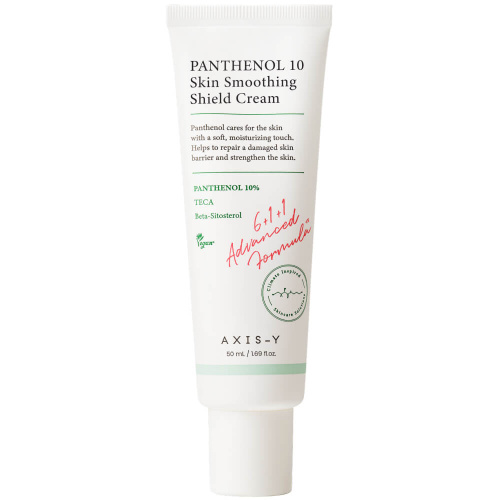 Успокаивающий крем с пантенолом и центеллой AXIS-Y Panthenol 10 Skin Smoothing Shield Cream
