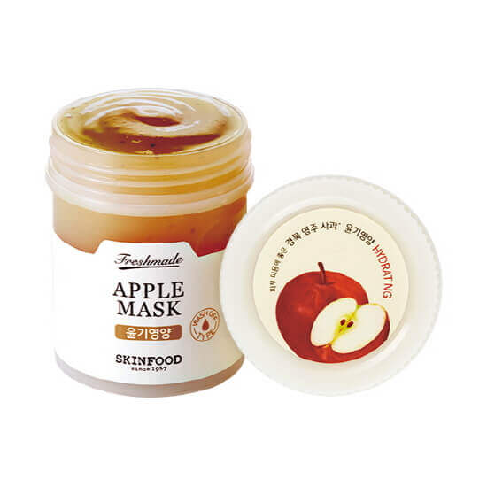 Серия масок с фруктовыми экстрактами Skinfood Freshmade Mask - Apple - Увлажняющая маска с экстрактом яблока
