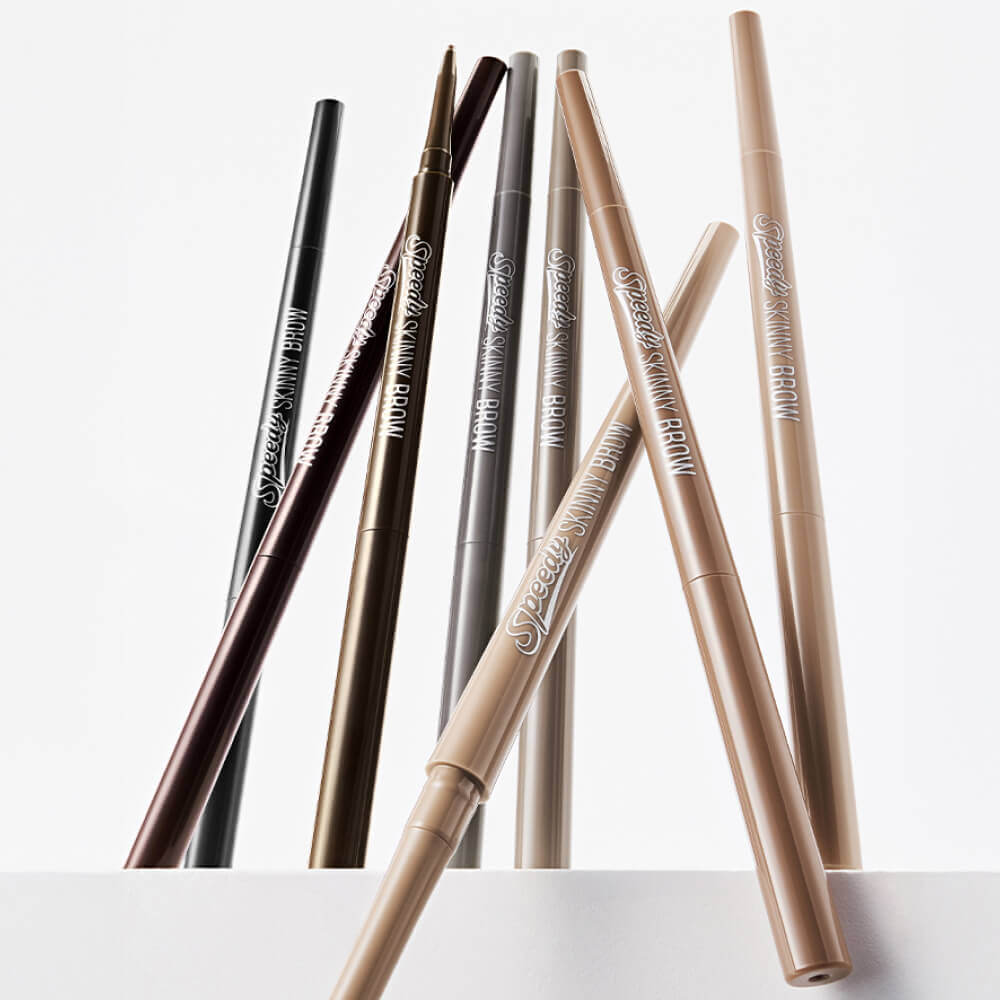 Тонкий карандаш для бровей Peripera Speedy Skinny Brow