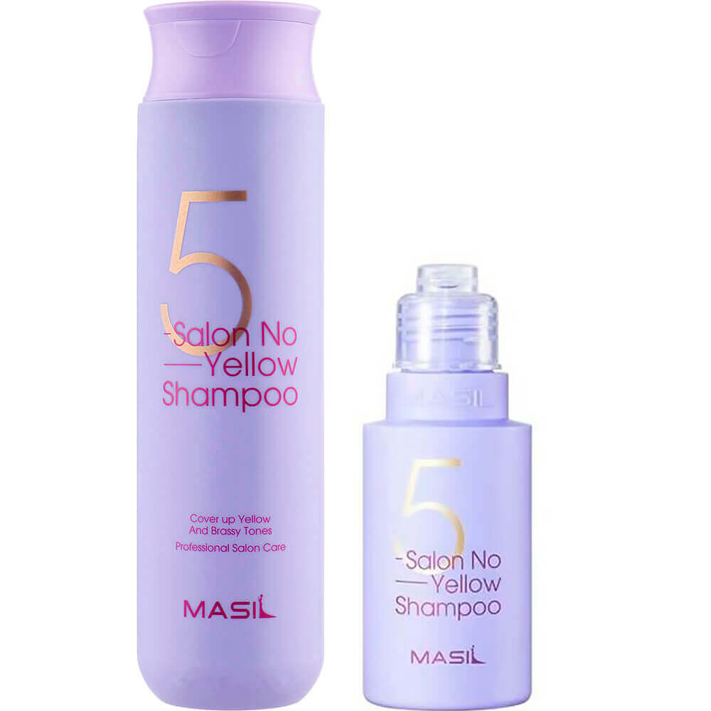 Тонирующий шампунь для осветленных волос Masil 5 Salon No Yellow Shampoo