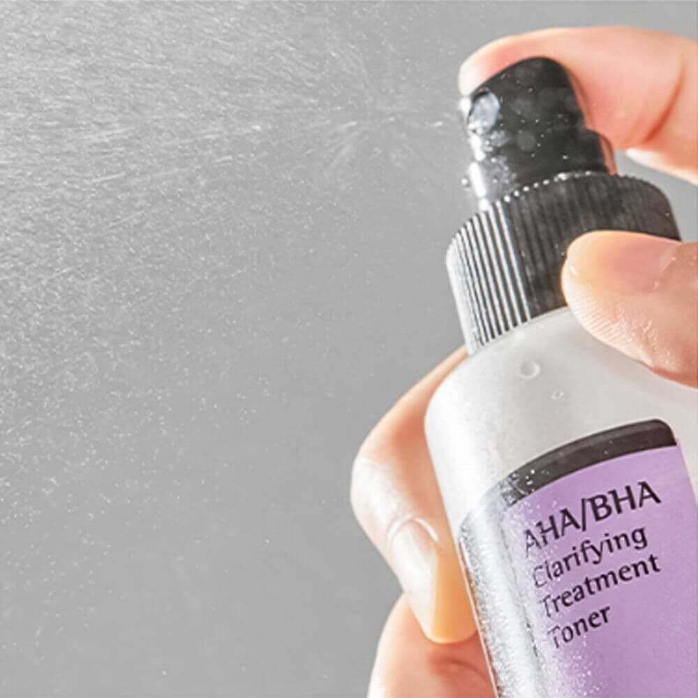 Мягкий очищающий тоник-спрей с кислотами COSRX AHA/BHA Clarifying Treatment Toner