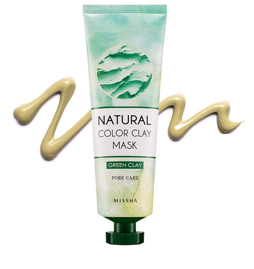 

Смываемые маски для лица Missha Natural Color Clay Mask Firming - Сиреневая маска