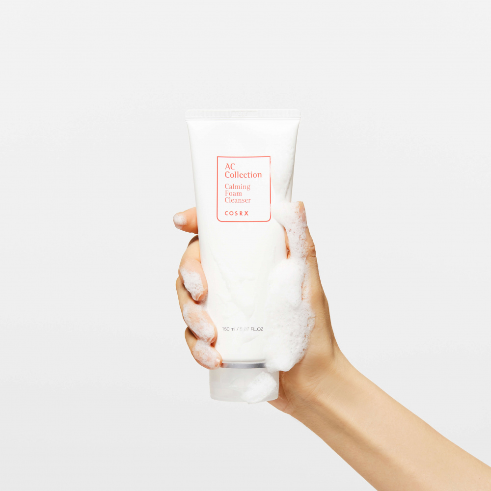 Успокаивающая пенка для проблемной кожи COSRX AC Collection Calming Foam Cleanser