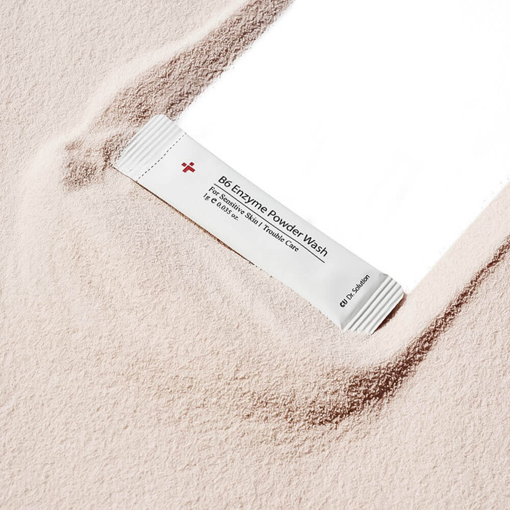 Энзимная пудра для проблемной кожи CUSKIN Dr.Solution B6 Enzyme Powder Wash