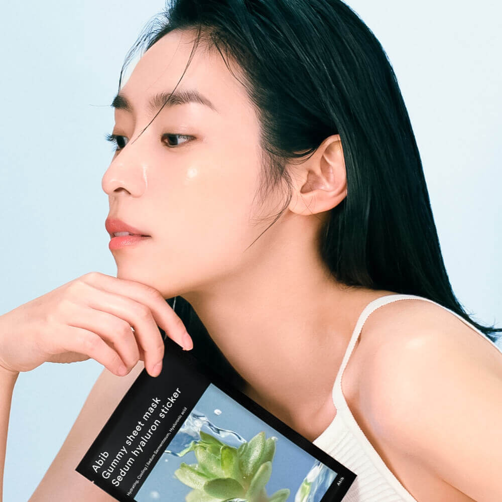 Ультраувлажняющая маска с акваксилом Abib Gummy Sheet Mask Sedum Hyaluron Sticker