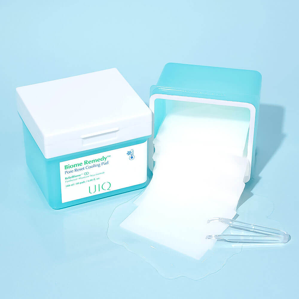 Охлаждающие тонер-пэды UIQ Biome Remedy Pore Reset Cooling Pad