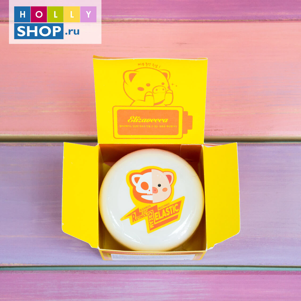 Антивозрастной крем для лица с ретинолом и EGF Elizavecca Milky Piggy EGF Retinol Cream