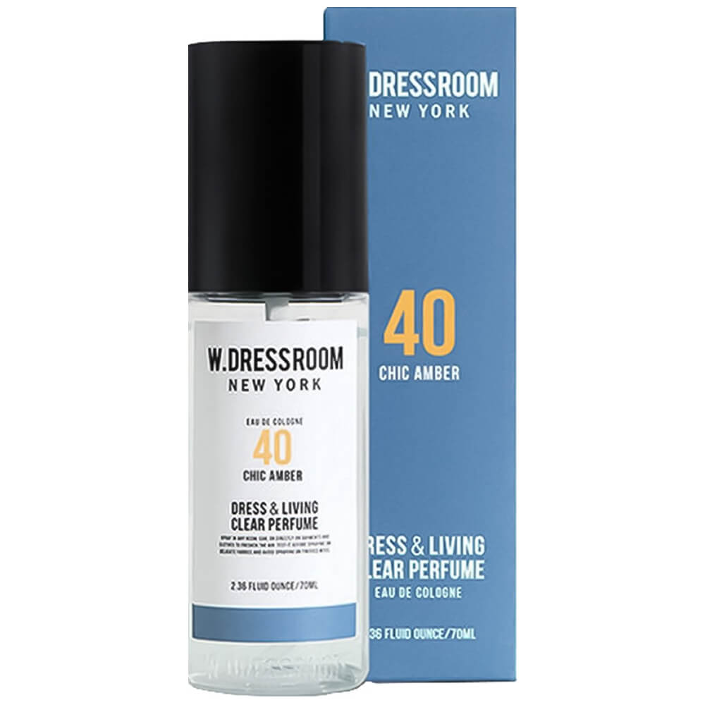 Парфюмированные спреи для одежды и дома W.Dressroom Dress & Living Clear Perfume №40 Chic Amber