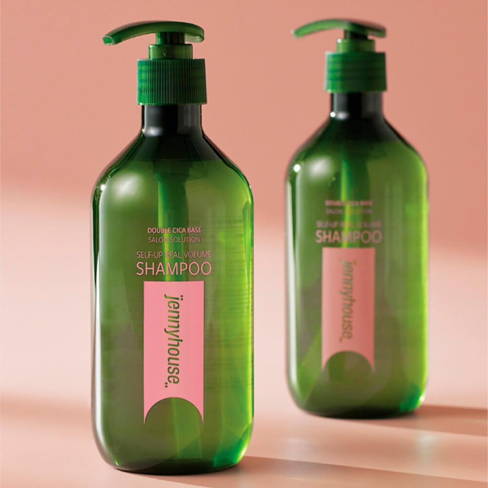 Шампунь с центеллой для объёма волос JennyHouse Self-Up Real Volume Shampoo