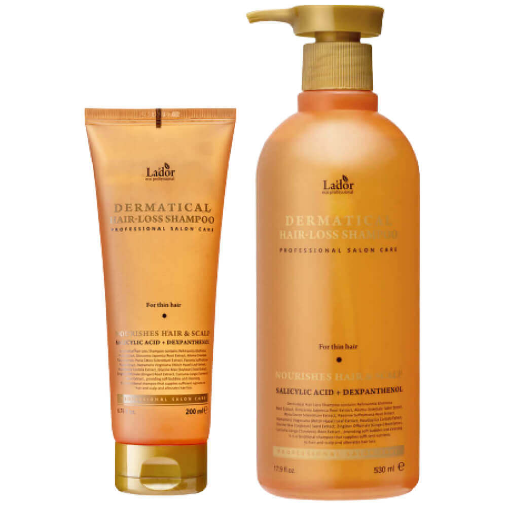 Укрепляющий шампунь для тонких волос Lador Dermatical Hair-Loss Shampoo For Thin Hair