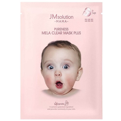 Осветляющая тканевая маска JMsolution Mama Pureness Mela Clear Mask Plus