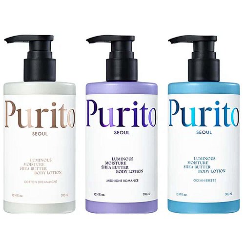Парфюмированный лосьон для тела Purito Seoul Luminous Moisture Shea Butter Body Lotion
