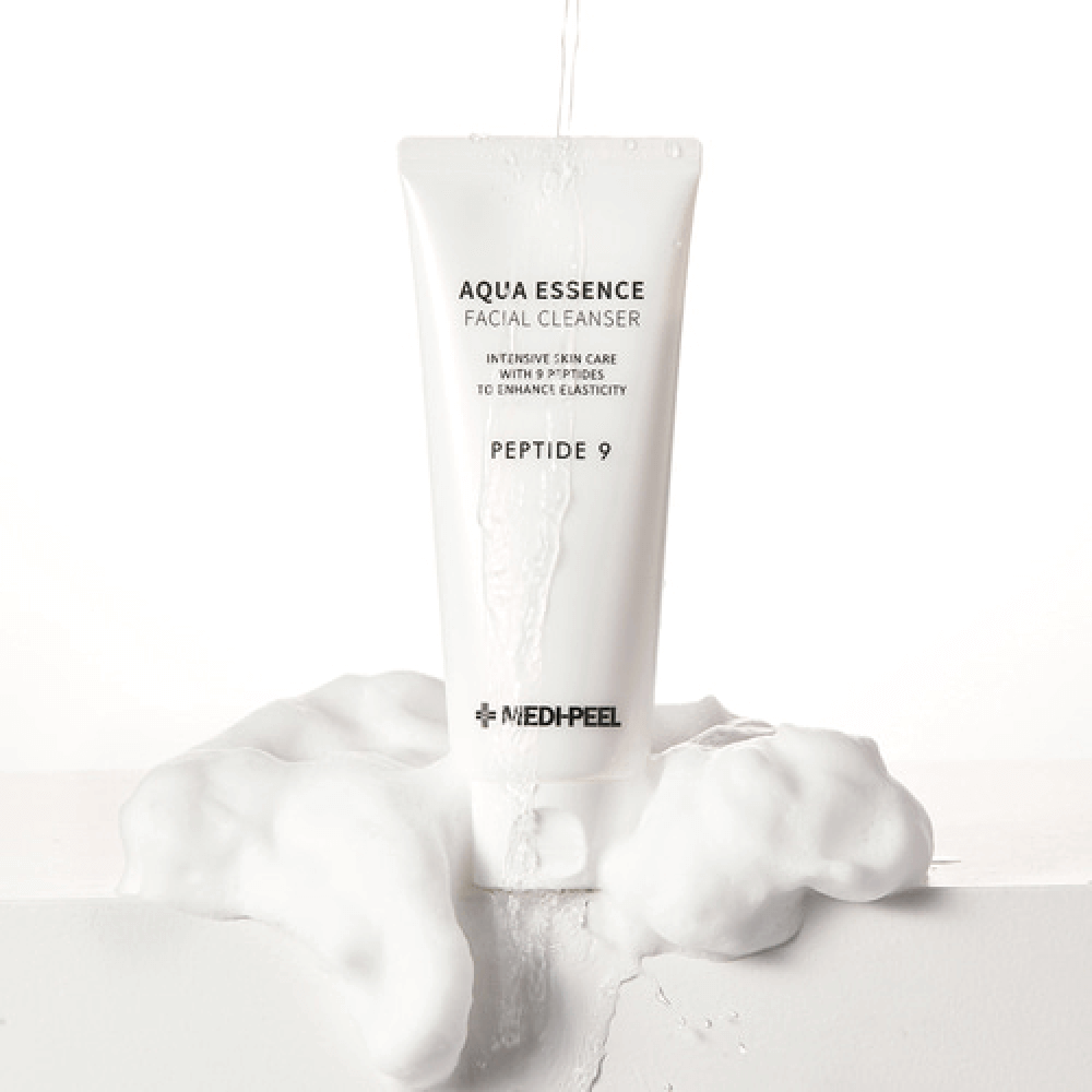 Увлажняющая пенка для умывания с пептидами Medi-Peel Peptide 9 Aqua Essence Facial Cleanser