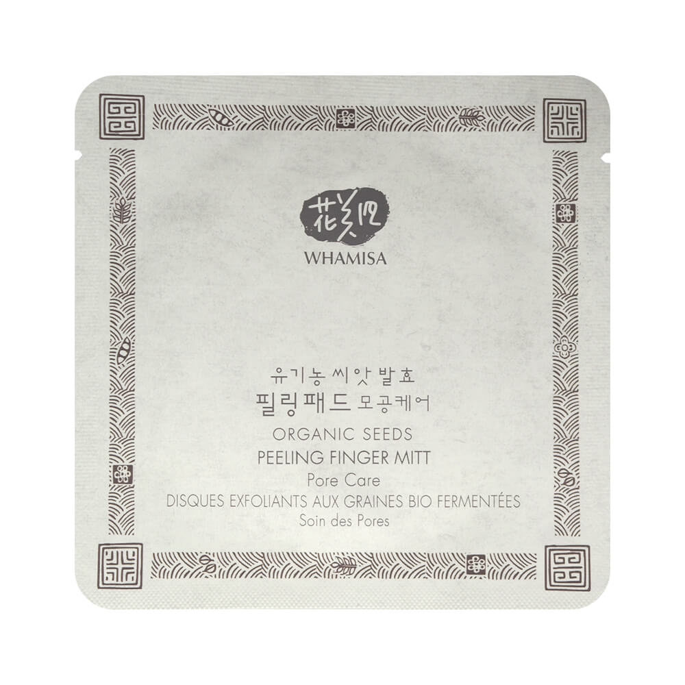 

Органический пилинг-пэд для очищения пор Whamisa Organic Seeds Peeling Finger Mitt Pore Care 7 гр.