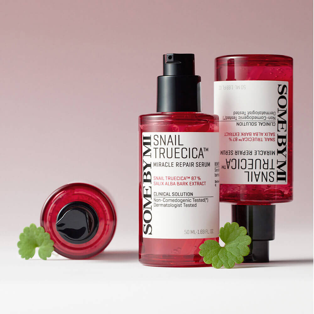 Восстанавливающая сыворотка с муцином чёрной улитки Some By Mi Snail Truecica Miracle Repair Serum